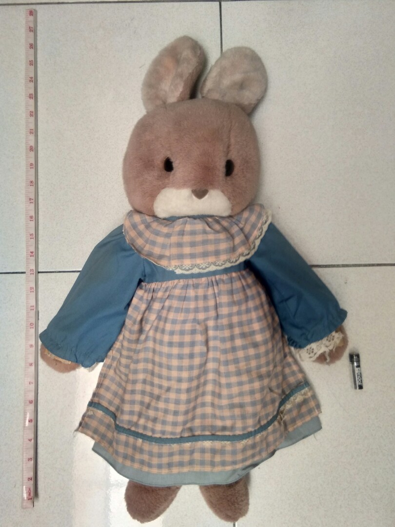rabbit plushie