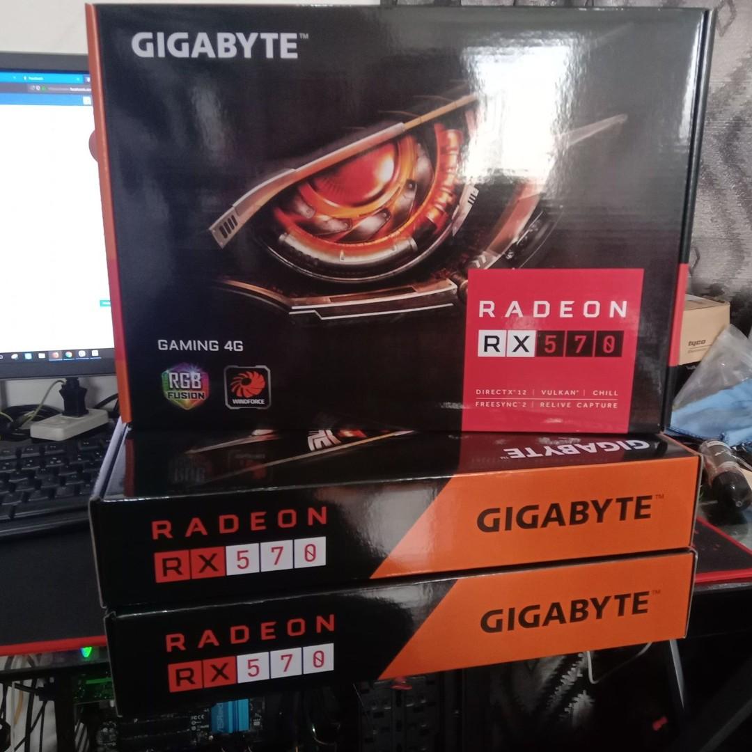 Gigabyte radeon rx 570 gaming 4gb graphics card discount