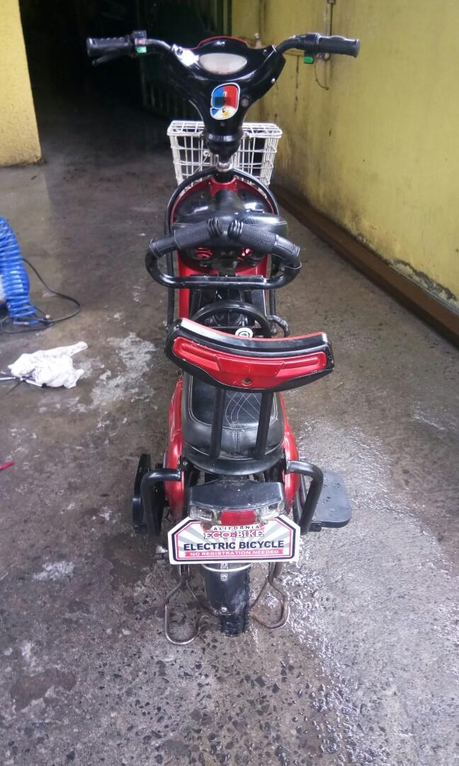 california eco bike battery price