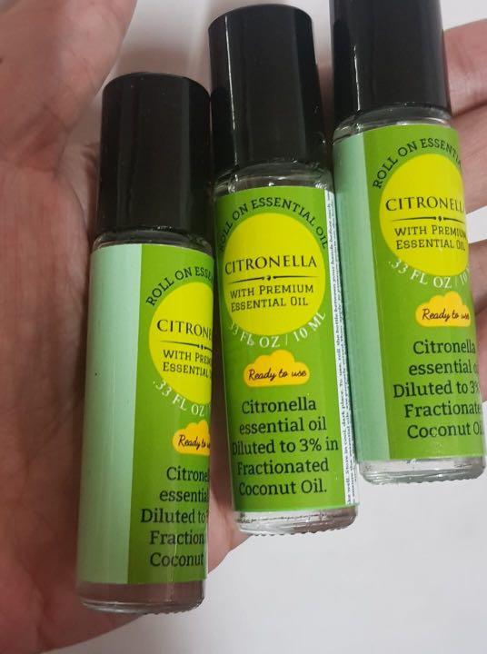 Citronella Roll on (Category: Insect Repellents) located in Paranaque City. Submitted by FLess.ph (Listing ID 251636002, Image 2). Description: Citronella roll on bottle: Pure citronella therapeutic grade Essential oil diluted to Fractionated coconut oil. Retail 240 Wholesale ( 12pcs up 199 each) How to use? Pahid lang sa part na lapitin ng lamok Sure ang content alam na alam ko kasi kami ang gumagawa. Very Safe for babies!!! . #iwasdengue Must t