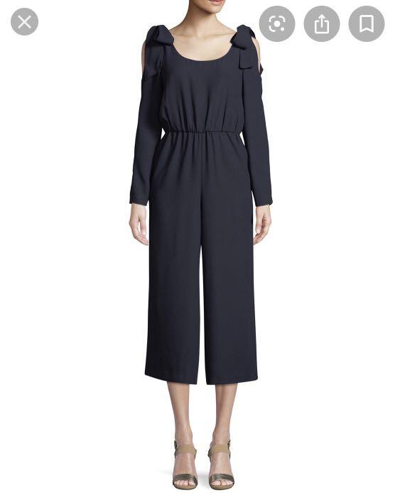 club monaco navy jumpsuit