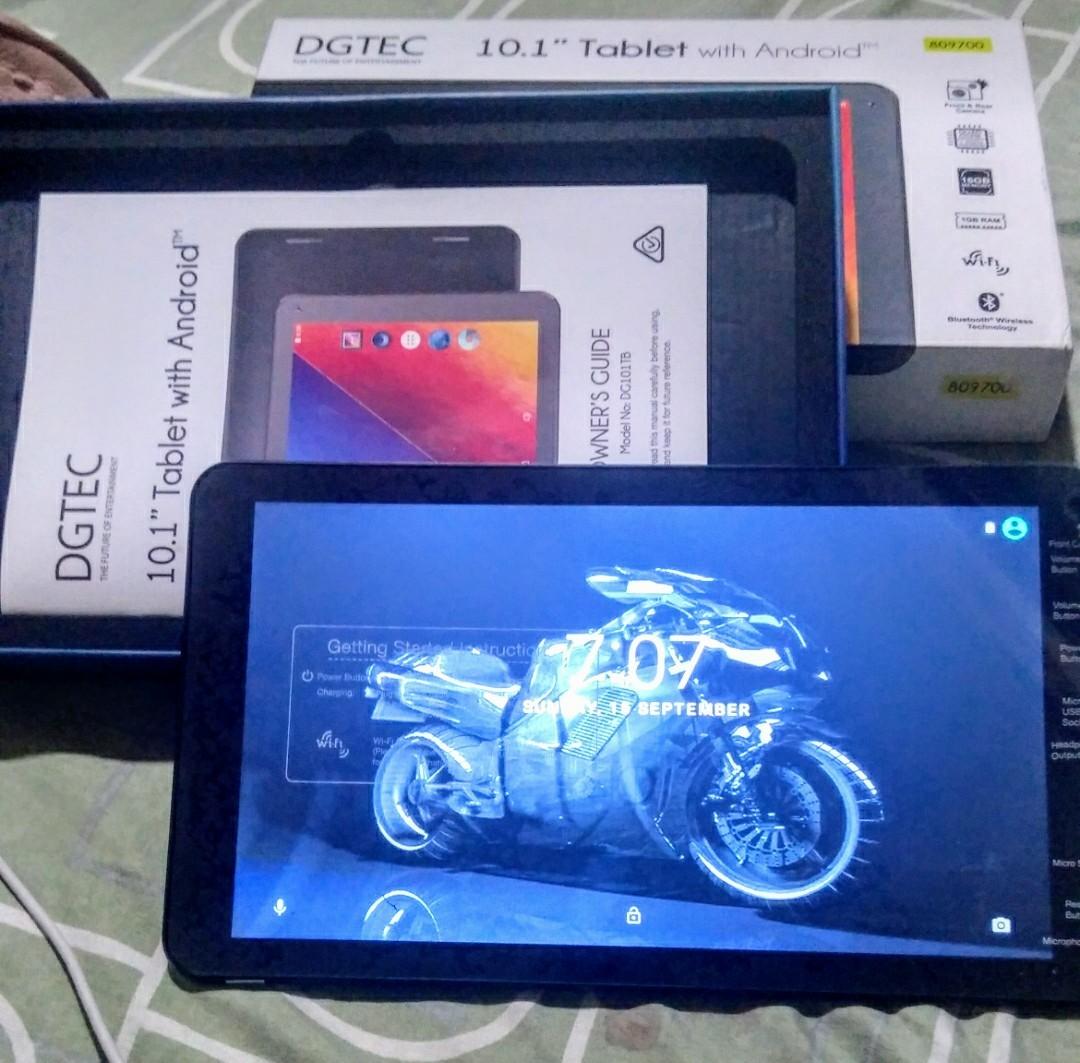 DGTEC 10.1, Mobile Phones & Gadgets, Tablets, Android on Carousell