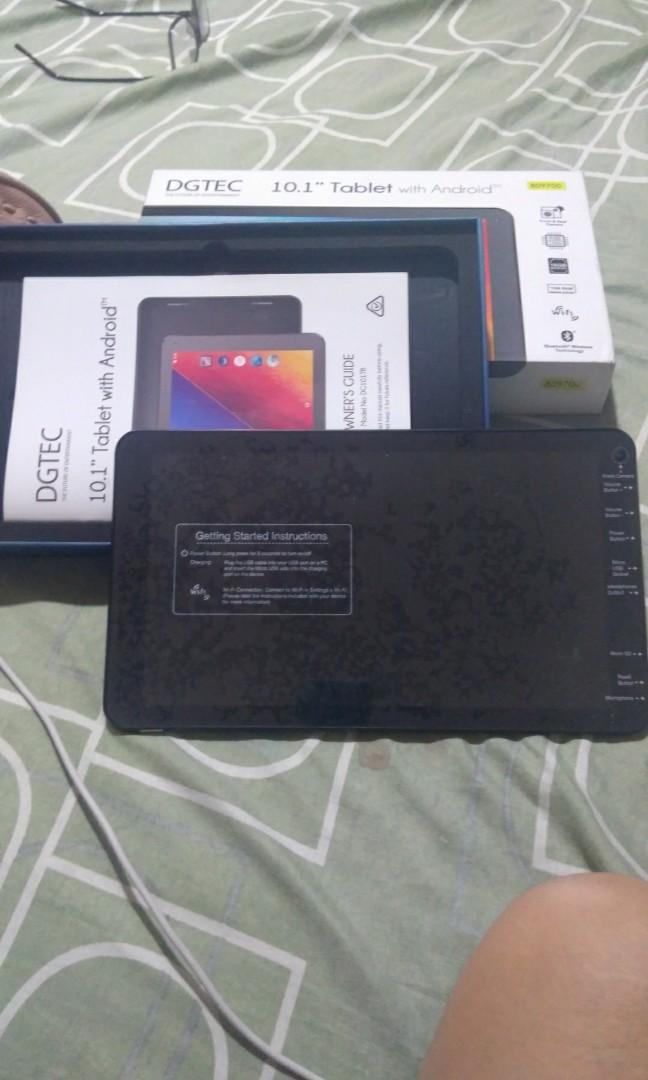 DGTEC 10.1, Mobile Phones & Gadgets, Tablets, Android on Carousell