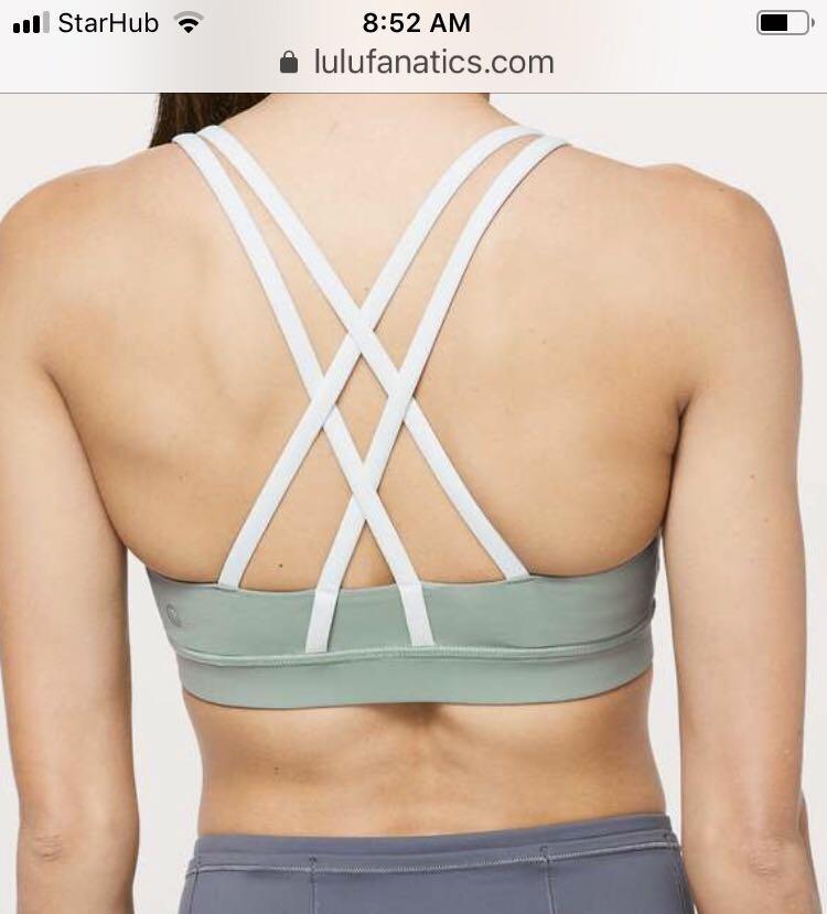Lululemon energy bra (size 4), Women's Fashion, Activewear on Carousell