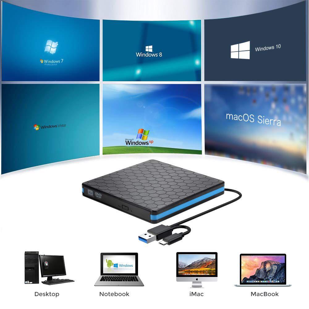 External Disc Reader Type C and USB 3.0 Interface, TV & Home Appliances ...