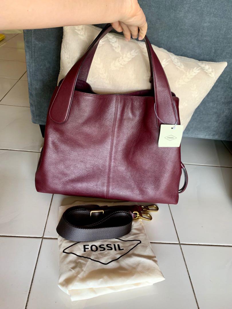 Fossil maya satchel hotsell handbag
