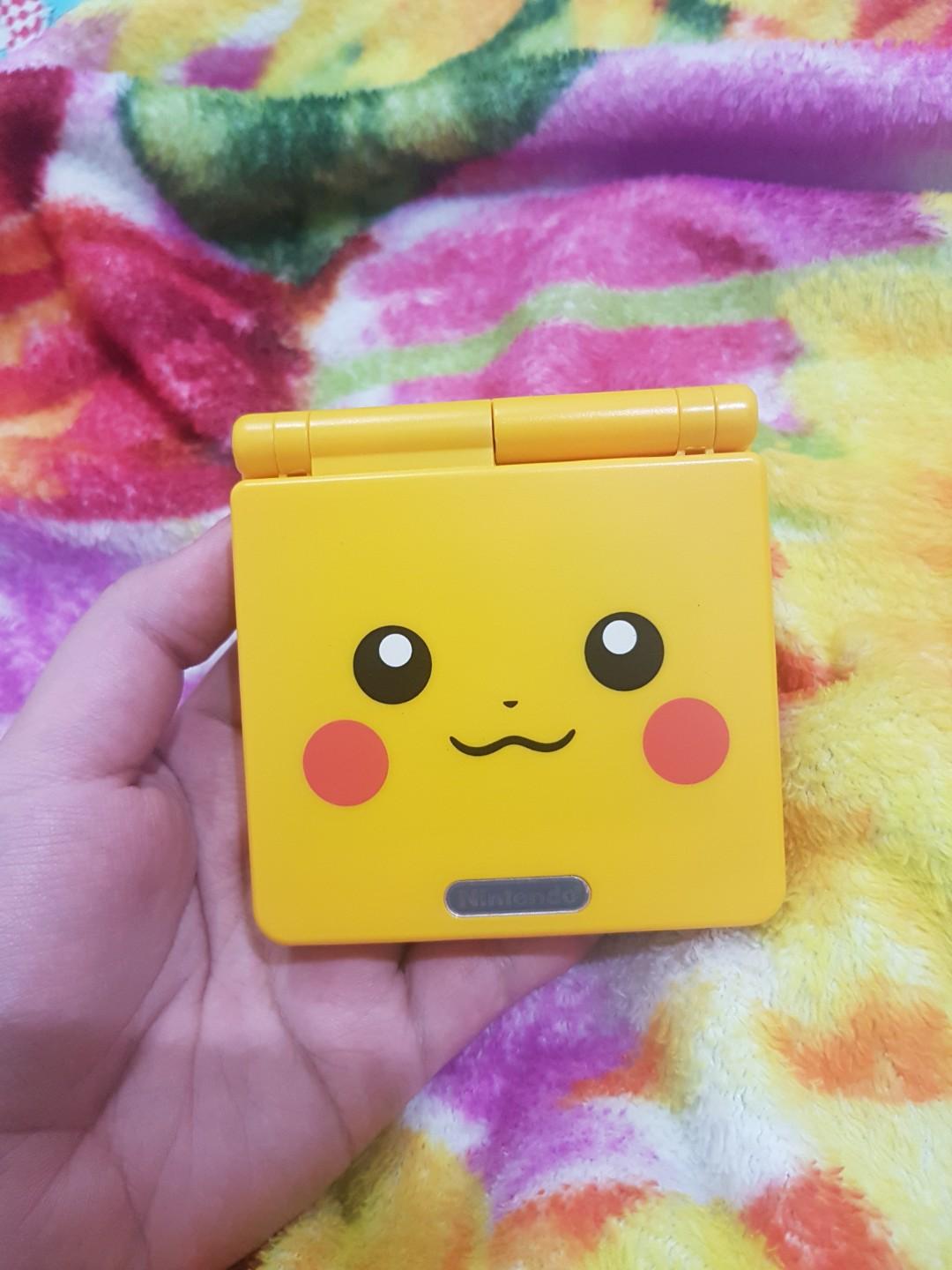 Gameboy Advance Sp Pikachu Edition On Carousell