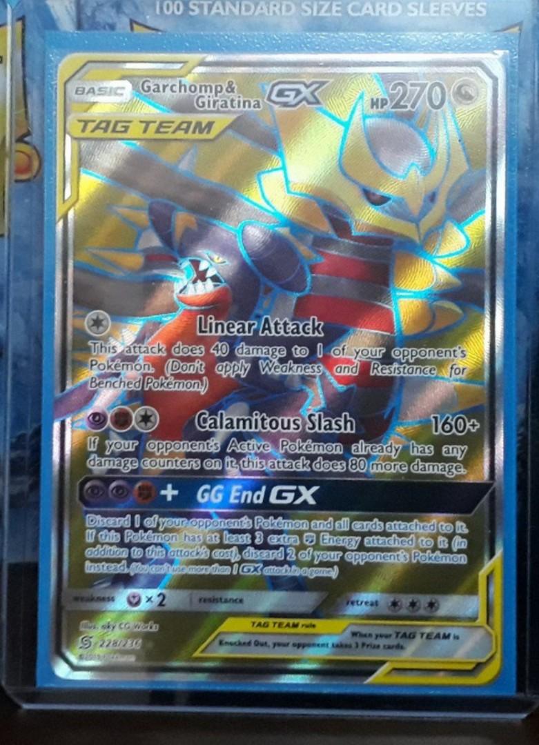 Giratina garchomp tag team, Hobbies & Toys, Toys & Games on Carousell