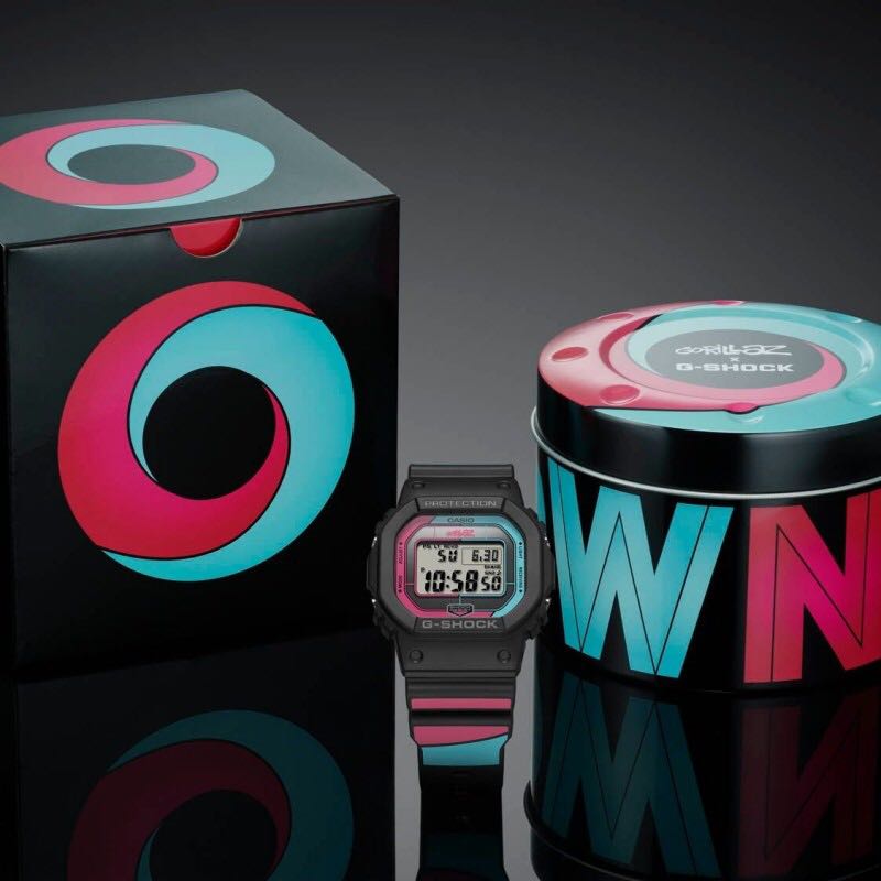 Stock clearance sale Gorillaz x G Shock GW B5600GZ 1ER