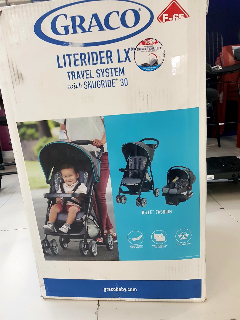 graco literider lx travel system with snugride 22