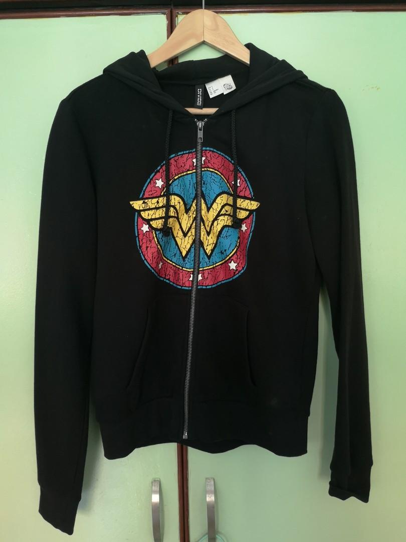 h&m wonder woman hoodie