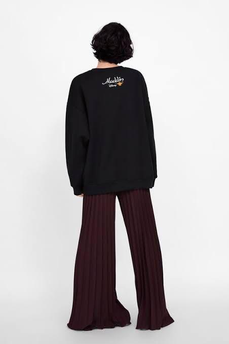 zara aladdin sweatshirt