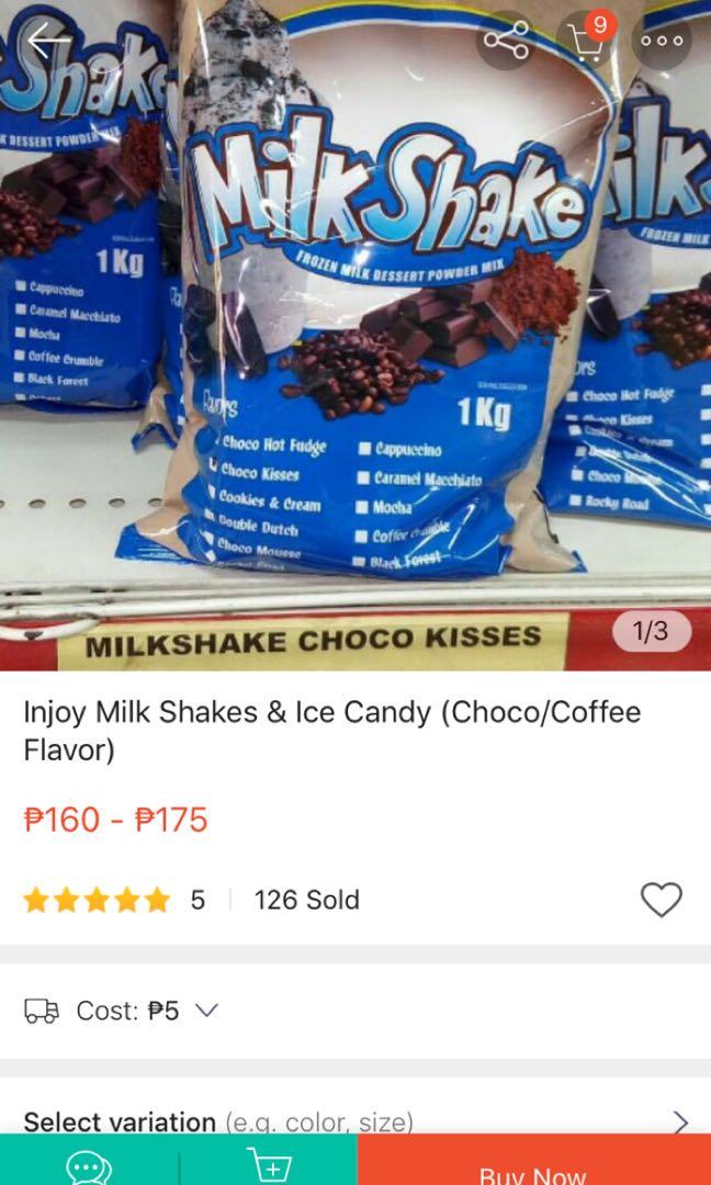 Injoy Powdered Milkshake 1KG, Health & Nutrition, Health Supplements