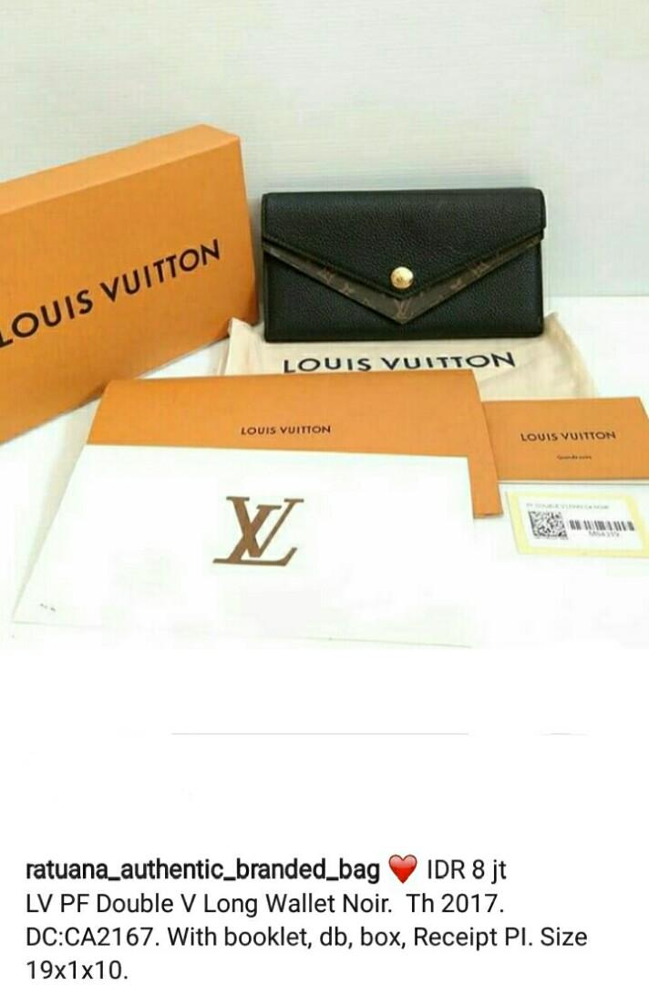 Jual Dompet Louis Vuitton Wallet Original Second Preloved Branded LV,  Fesyen Wanita, Tas & Dompet di Carousell