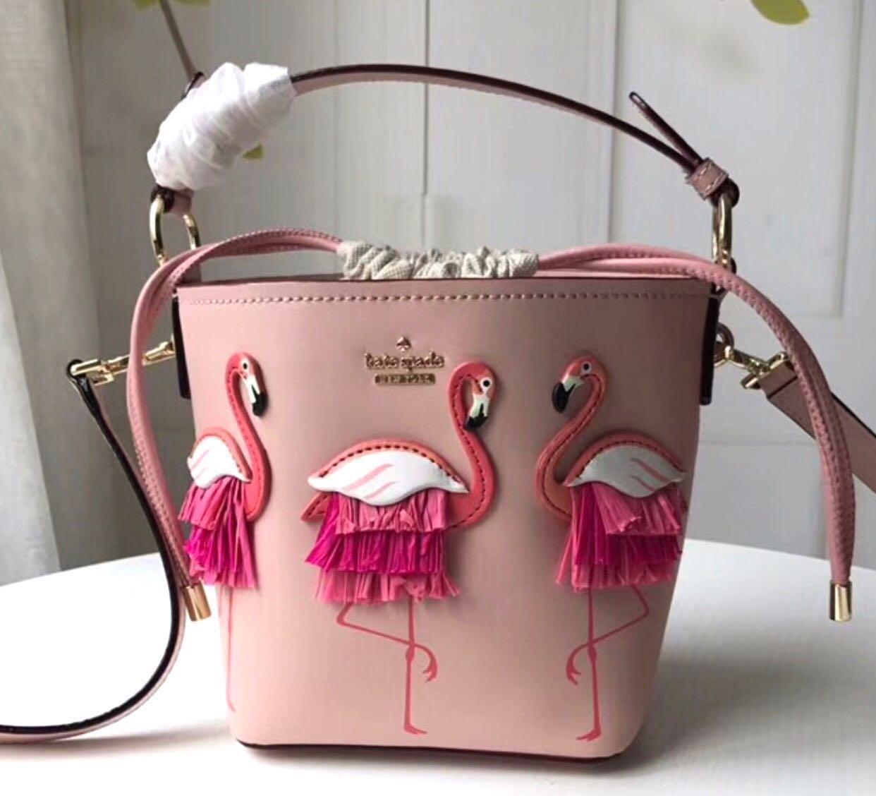 Kate spade flamingo hot sale bucket