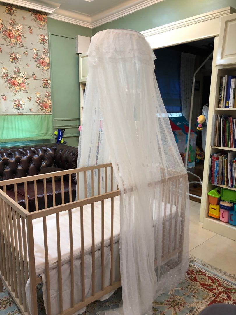 Kelambu baby cot sales
