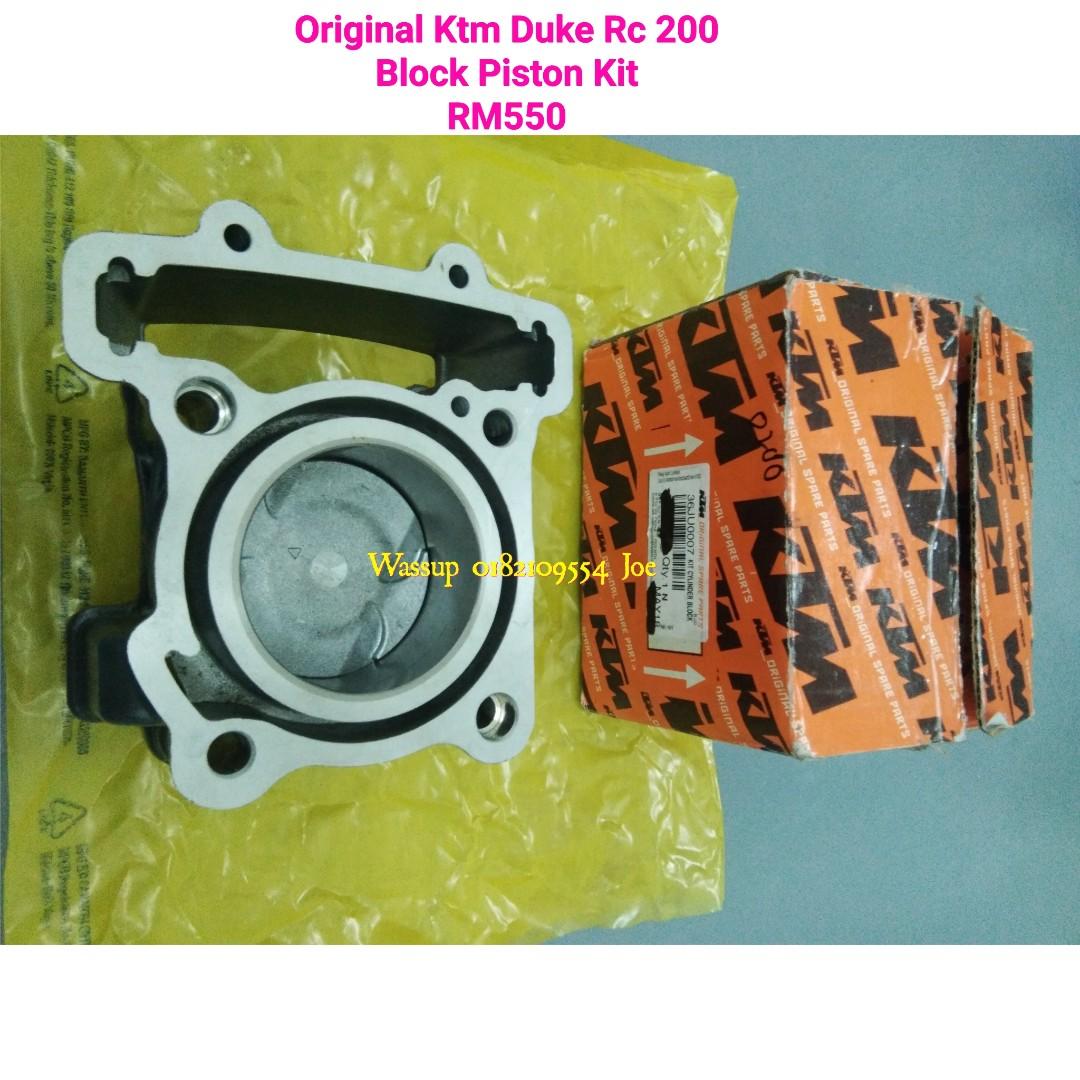 Ktm Duke Rc 200 Block Piston Kit Auto Accessories on Carousell