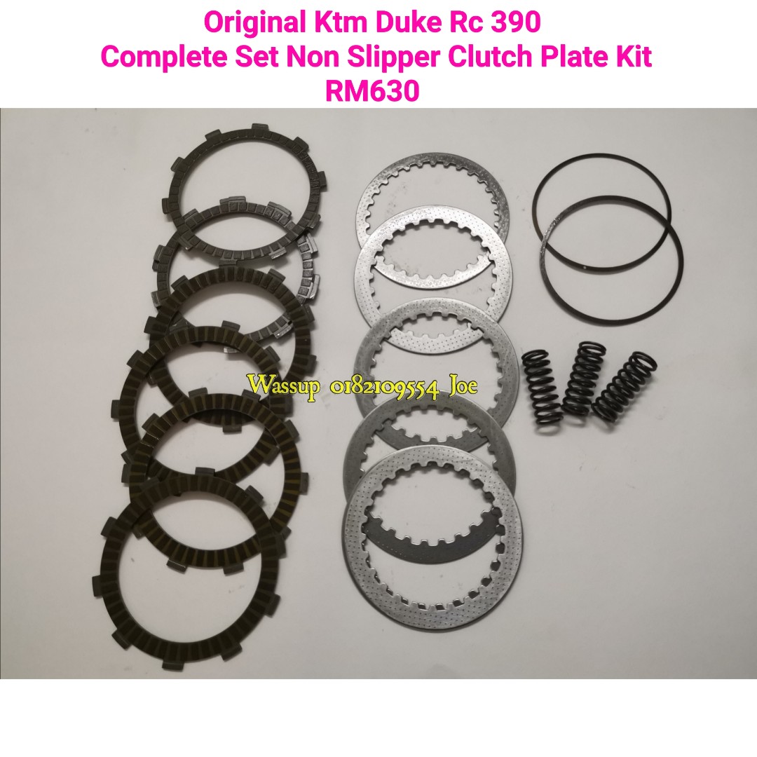 Ktm Duke Rc 390 Non Slipper Clutch Plate Kit, Auto Accessories on Carousell