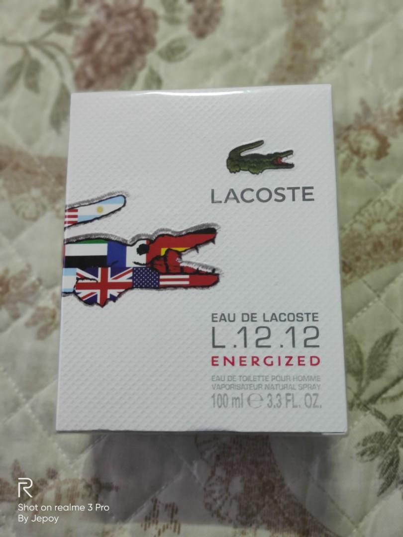lacoste energized edition price