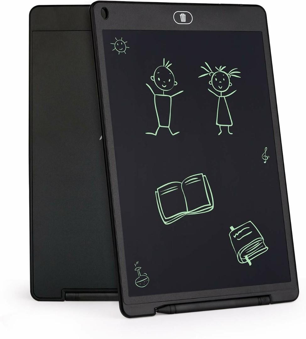 Lcd Writing Tablet 12 Inch Kids Durable Writing Board Electronic Writing Board Digital Drawing Board Graphic Drawing Tablet For Kids And Adults At Home School And Work Office Mobile Phones Gadgets E Readers