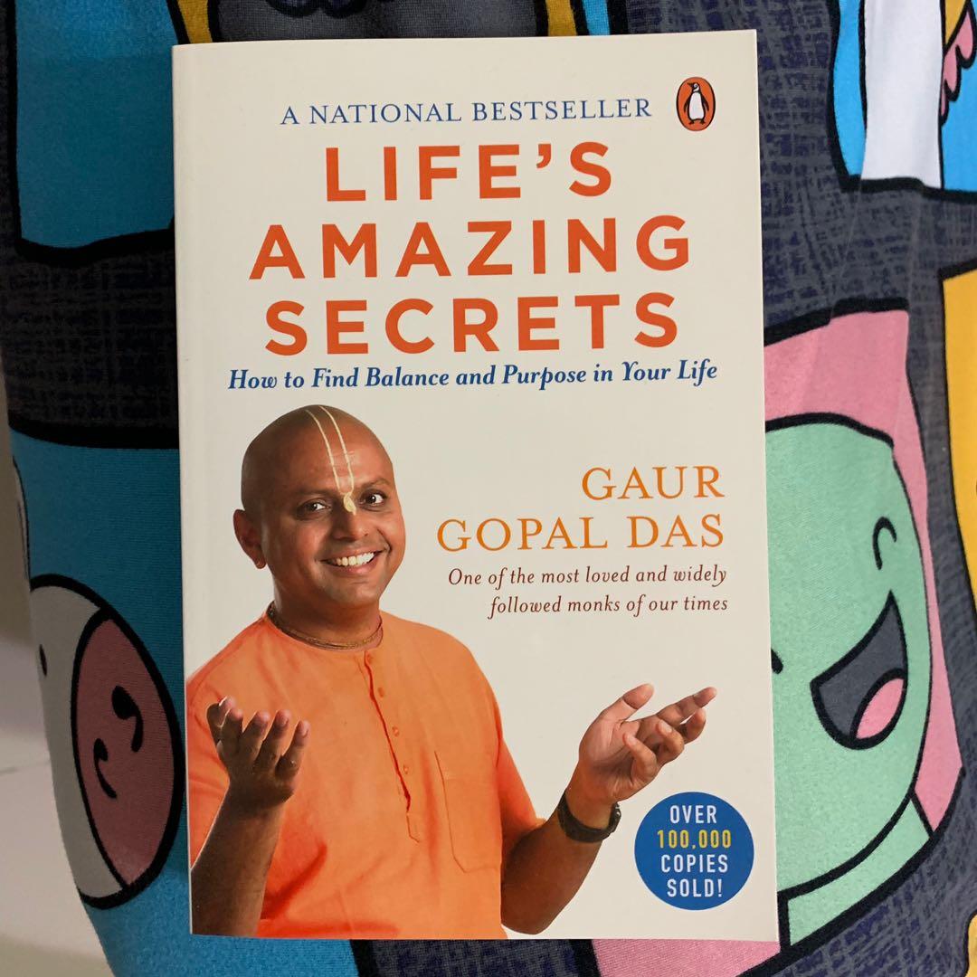 Life S Amazing Secret By Gaur Gopal Das Books Stationery Non Fiction On Carousell With 12min, read or listen to the key takeaways from the best nonfiction books. life s amazing secret by gaur gopal das