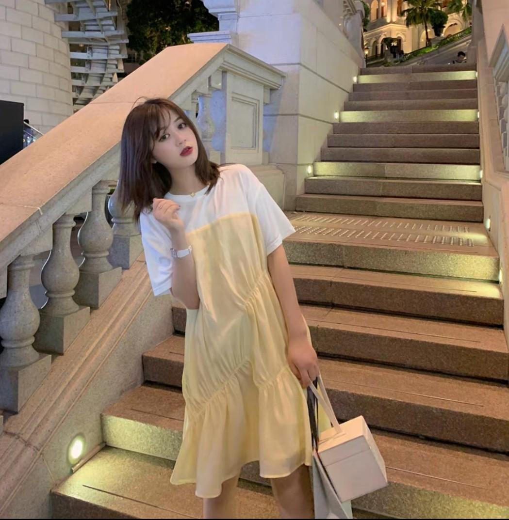 Casual light yellow dresses online