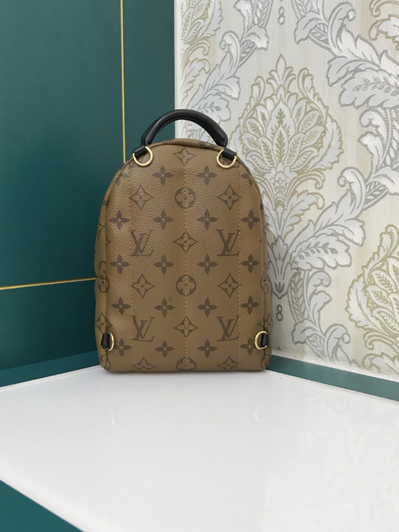 Louis Vuitton Monogram Reverse Palm Springs Mini Backpack w/Tags - Neutrals  Backpacks, Handbags - LOU803608
