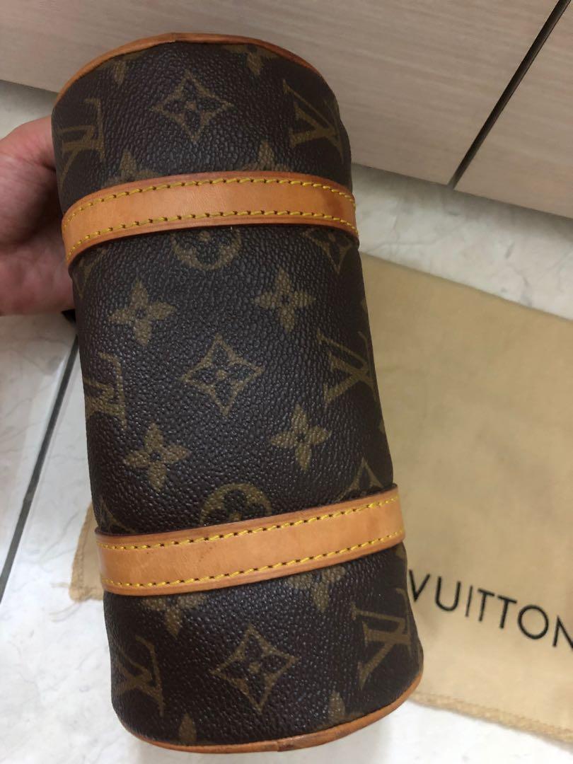 $600 Louis Vuitton Monogram Canvas Logo Papillon 19 Bag Purse - Lust4Labels