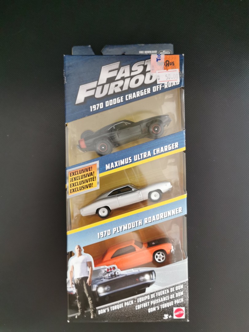 Mattel fast and furious dodge charger, maximus, Plymouth roadrunner,  Hobbies & Toys, Toys & Games on Carousell