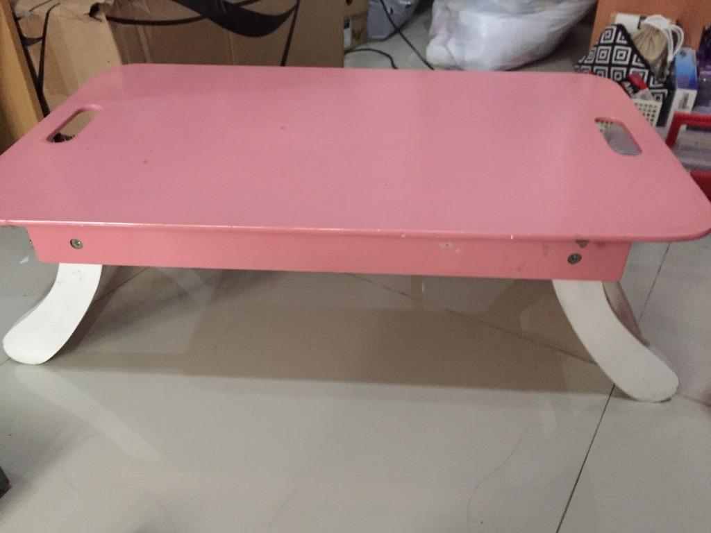 Meja Lipat Belajar Murah Perabotan Rumah Di Carousell