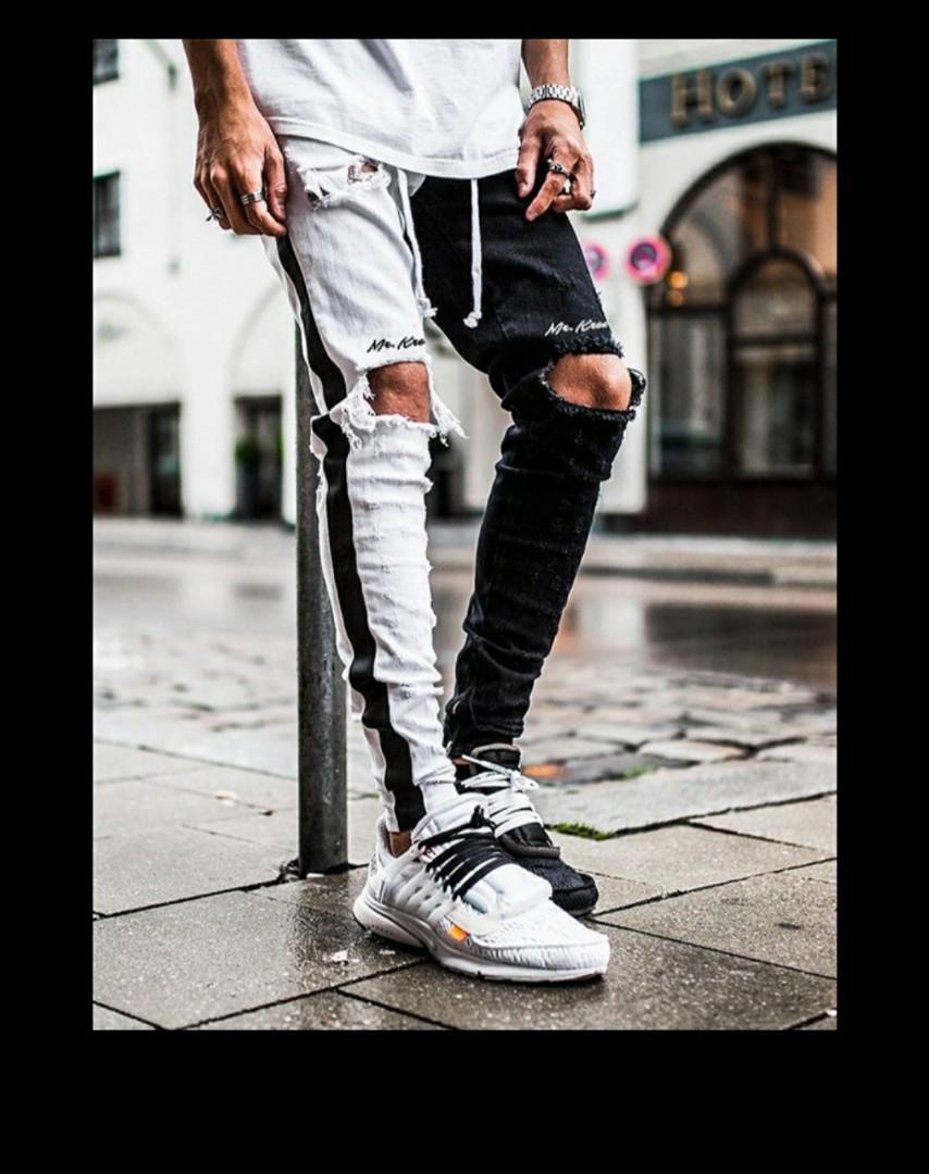 Buy Standard Quality China Wholesale Custom Men Jeans Pants Wholesale Price Male  Ripped Pants With Zippers On The Hem $10 Direct from Factory at Guangxi  Bindu Clothing Co., Ltd | Globalsources.com