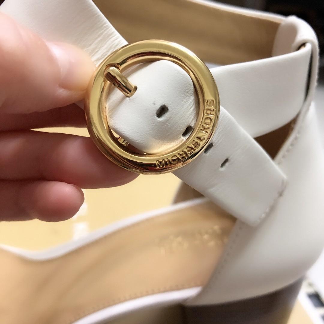Michael kors lena clearance leather sandal