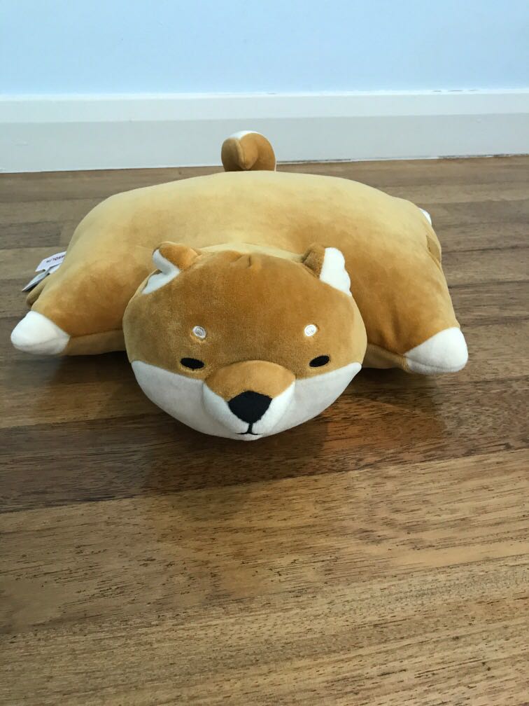 Miniso shiba shop inu pillow