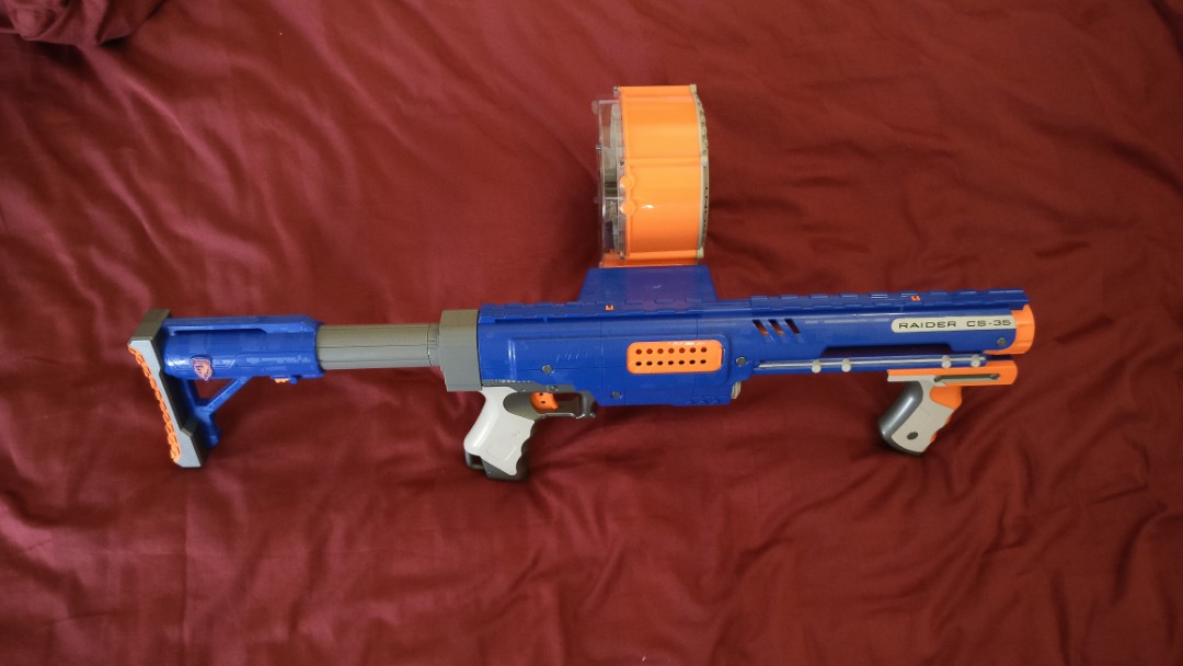 Nerf raider fire clearance