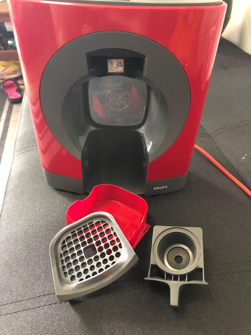 NESCAFE Dolce Gusto Oblo Coffee Machine by Krups, TV & Home Appliances ...
