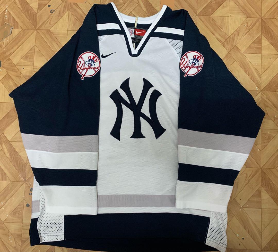 New York Yankees Nike Hockey Jersey Mens XL