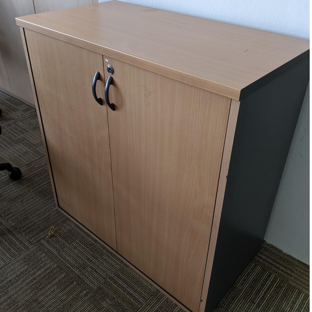 Office Cabinets With 2 Doors Furniture Shelves Drawers On Carousell