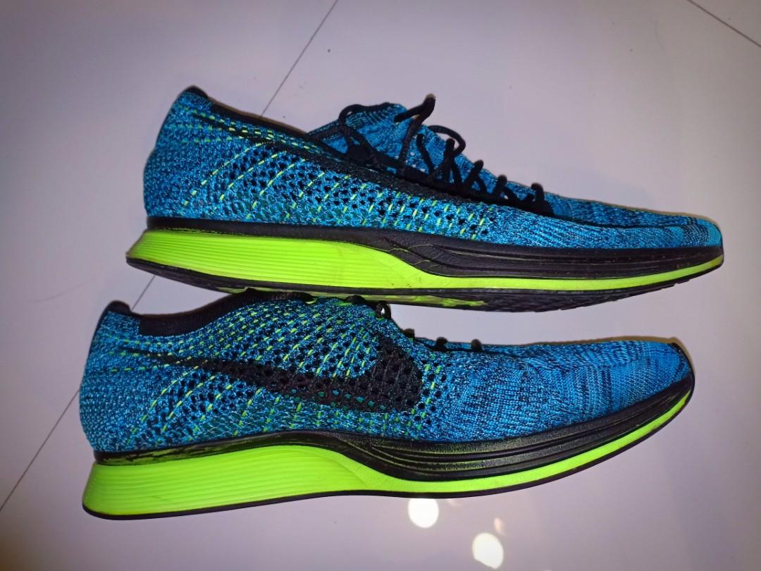 flyknit racer blue lagoon