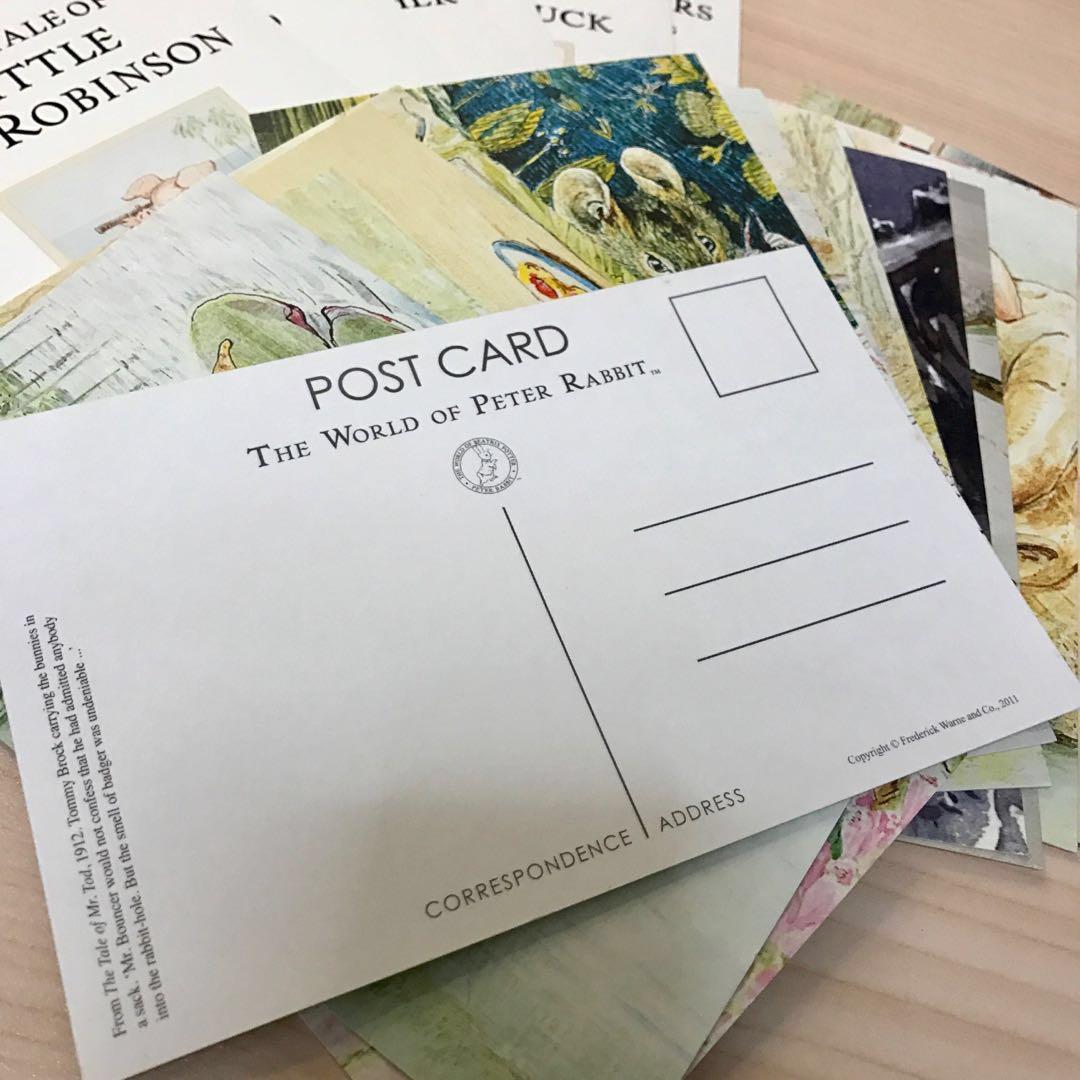 Peter Rabbit / Beatrix Potter postcards, Hobbies & Toys, Stationery ...