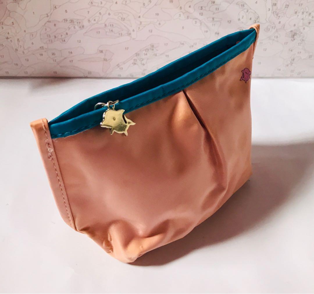 Pink dolphin coin discount pouch