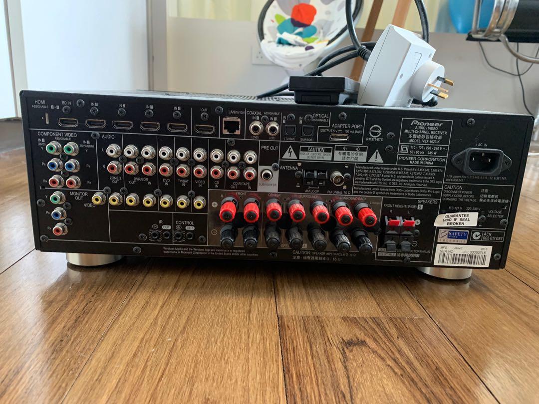 Pioneer VSX1020k Amp, Audio, Other Audio Equipment on Carousell