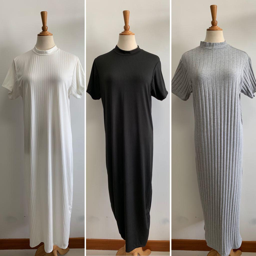 plus black maxi dress