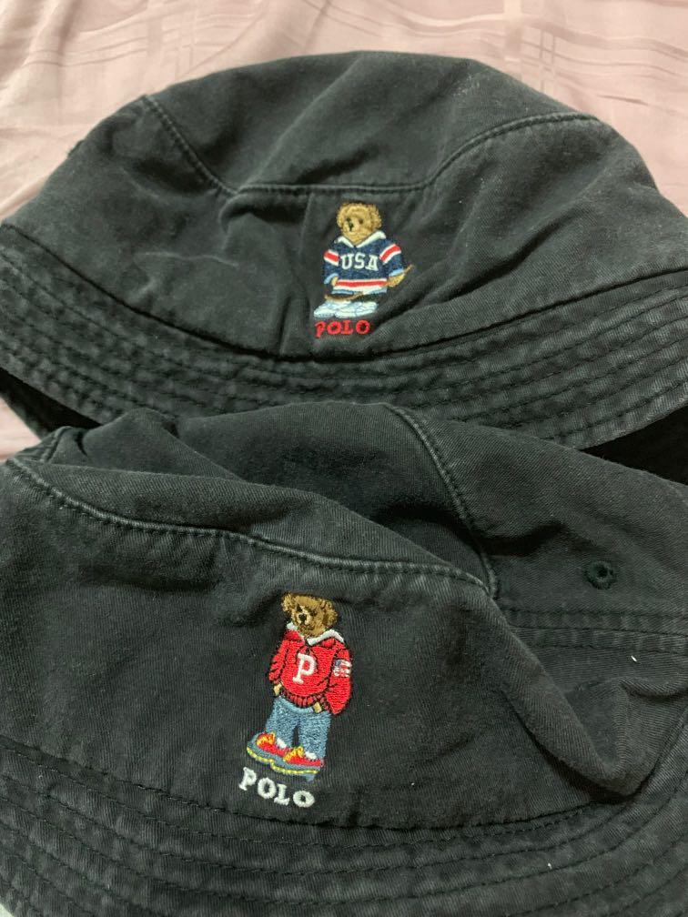 polo bear bucket hat