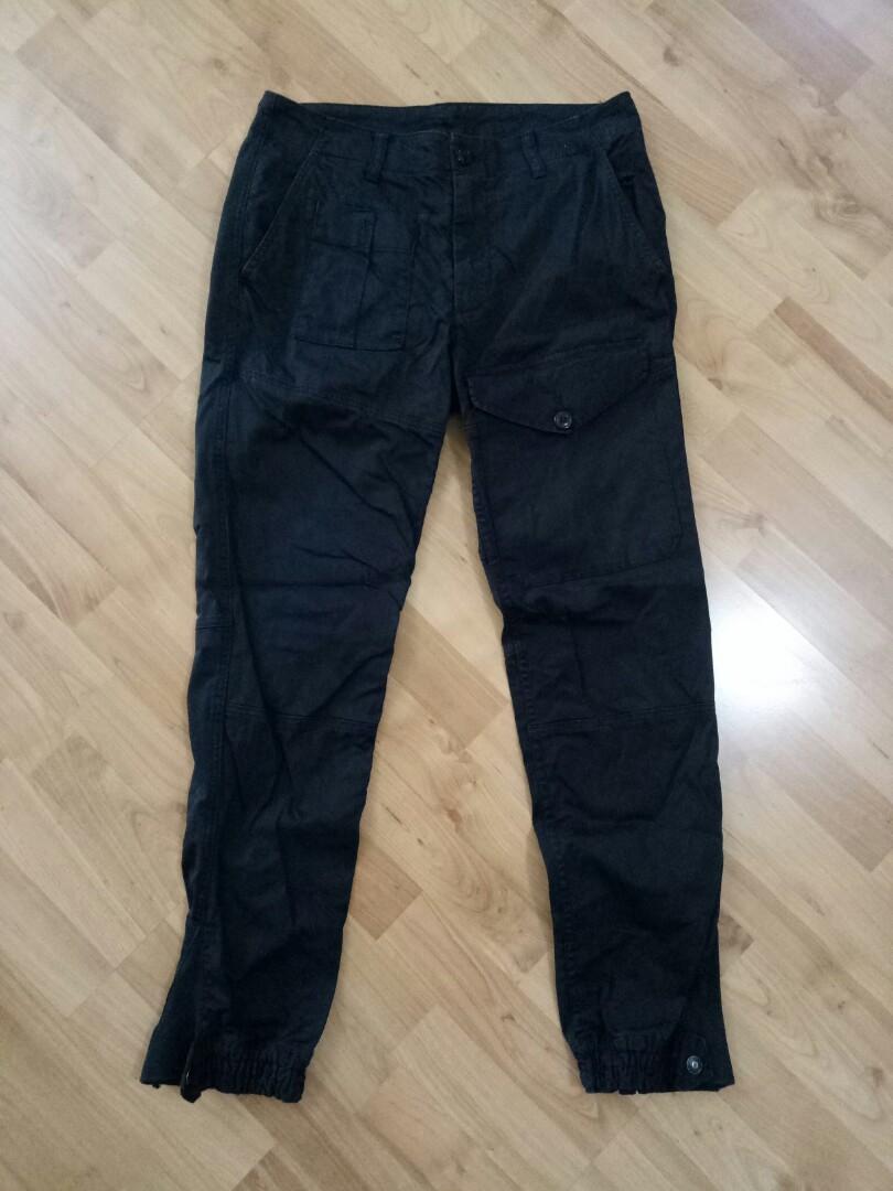 ralph lauren black jogging bottoms