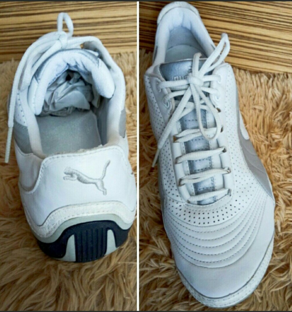 puma genuine leather shoes