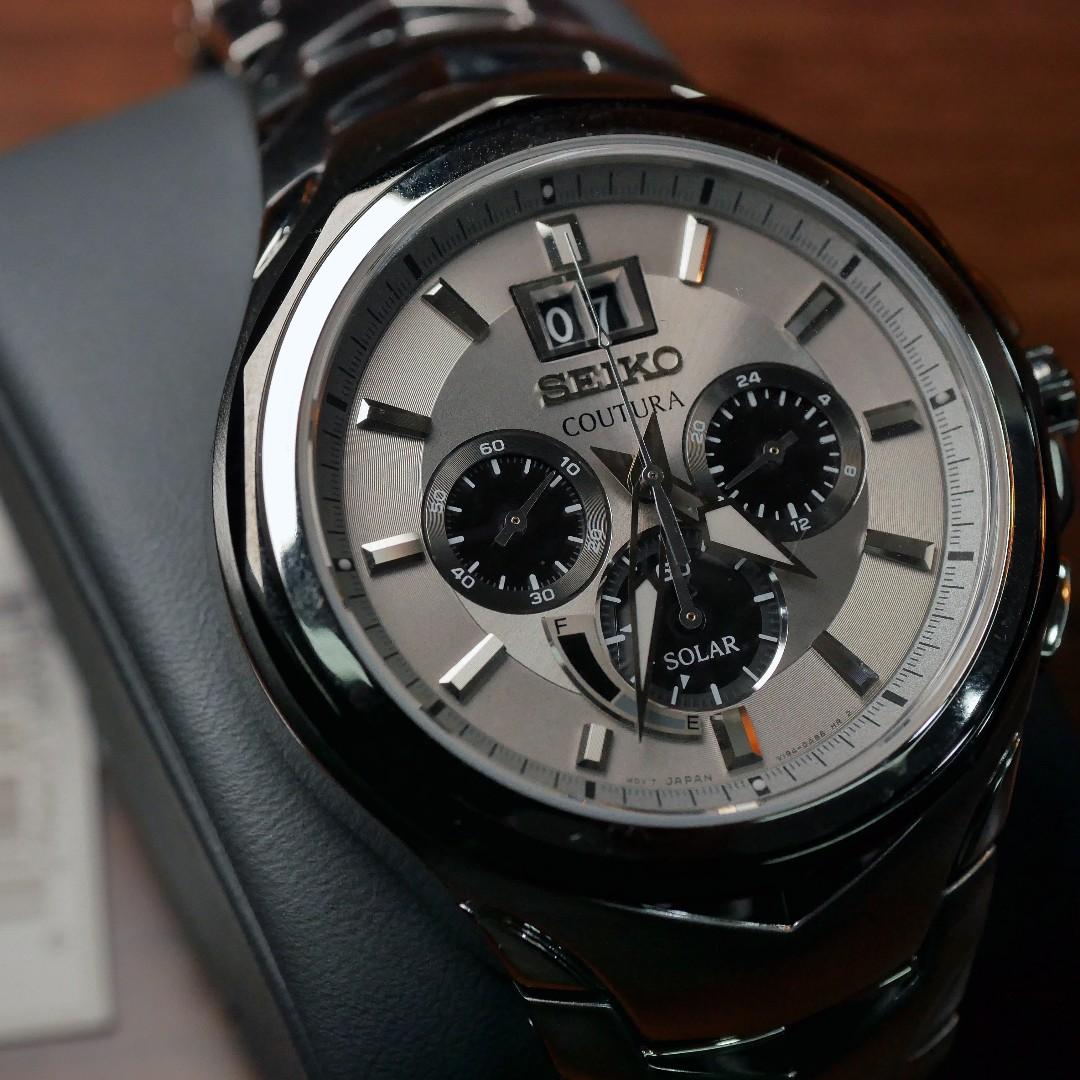 Seiko Coutura Chronograph Computers Tech Office Business Technology on Carousell