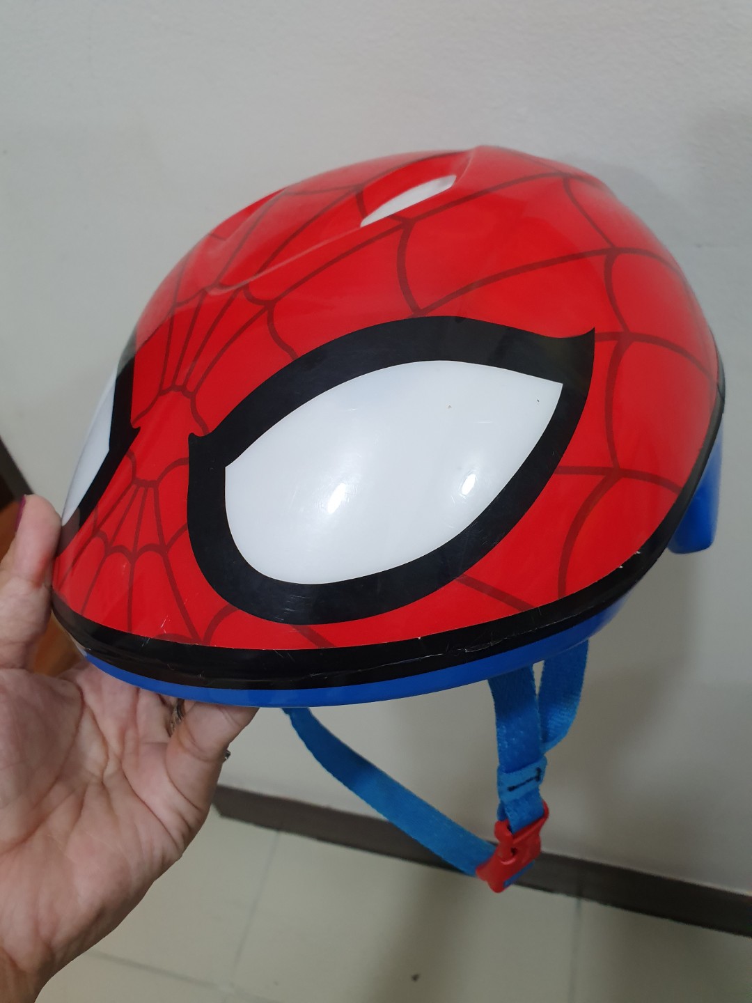 spiderman bicycle helmet