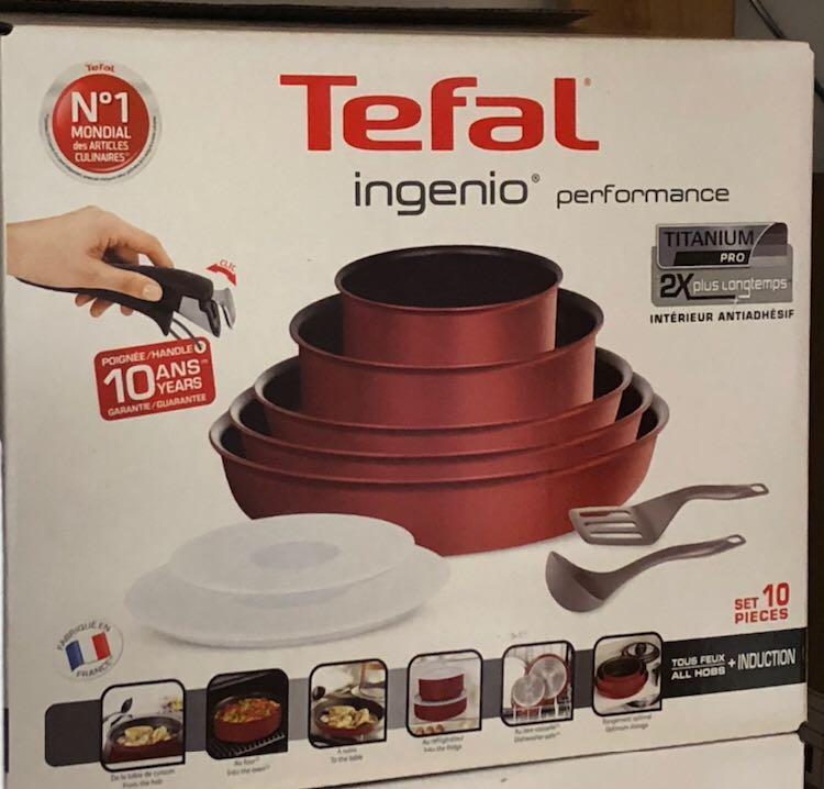 Tefal Ingenio Performance Cookware 10 Piece Set