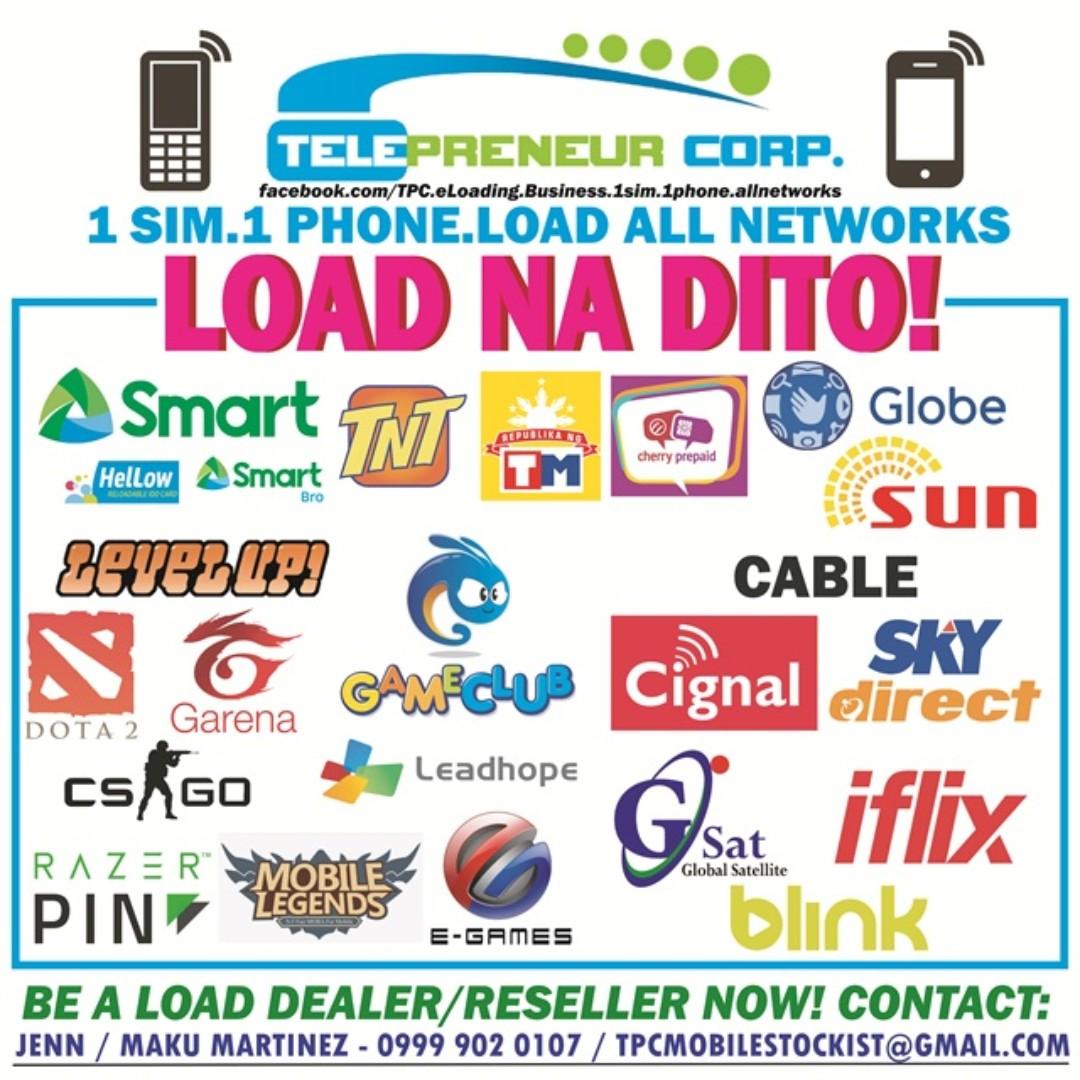 Tpc Load Credit Retail Dealer Computers Tech Office Business Technology On Carousell