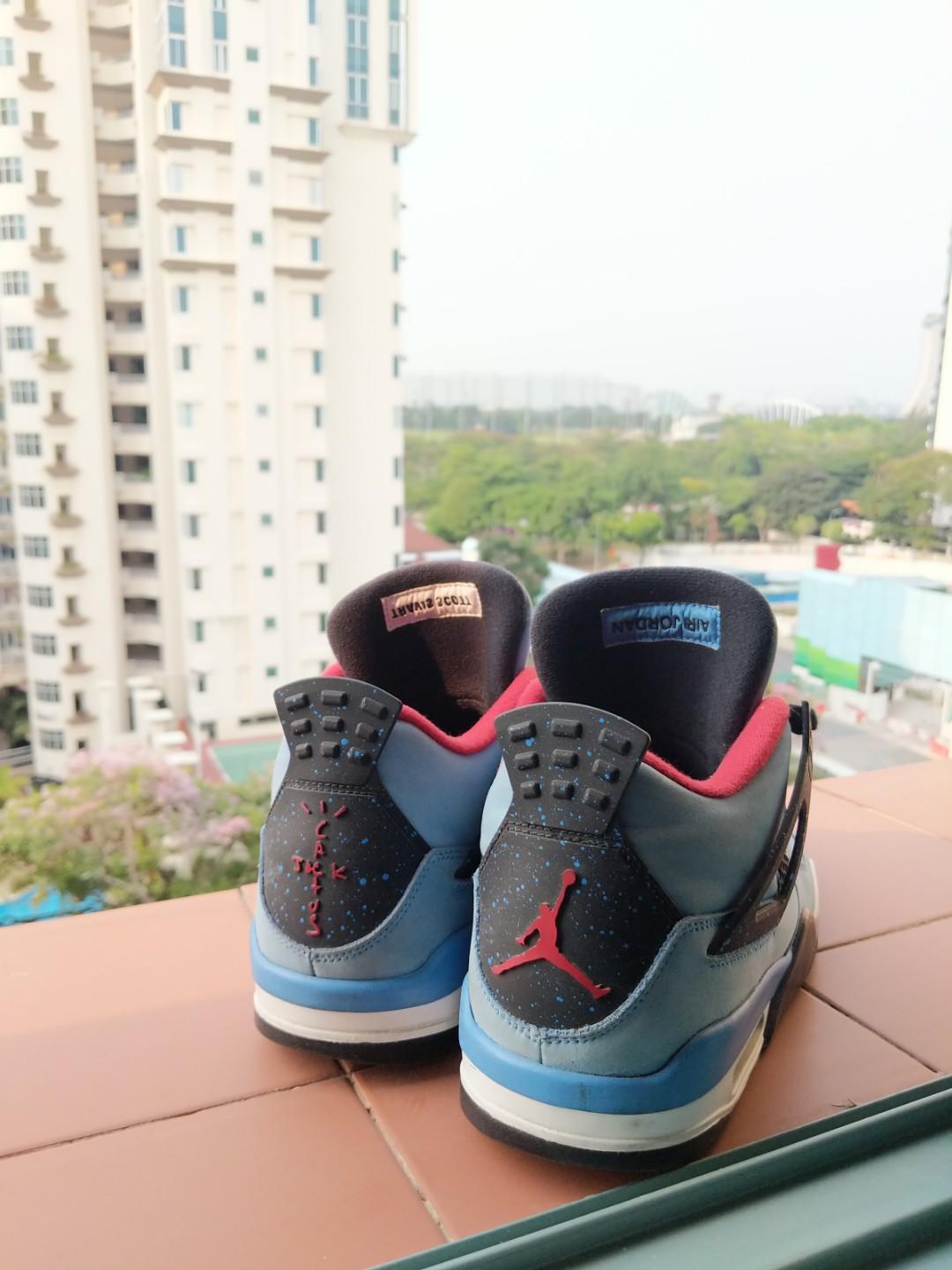 Travis Scott Air Jordan 4 Oilers 